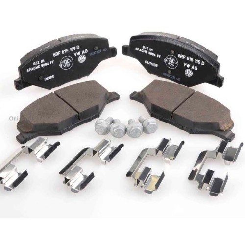 Remblokken Set voorzijde Skoda